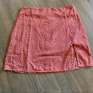 Pink skirt